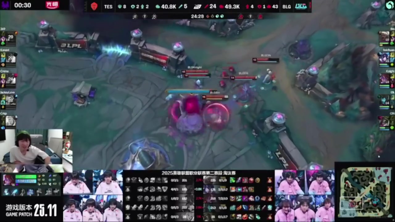 DB电子官网确实来劲!Cryin:感觉TES比iG还好打,iG那把撑过25分钟吗